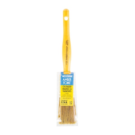 Wooster Wooster Amber Fong 1 in. Soft Flat Paint Brush 1123-1